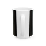 HECKLERS CERAMIC MUG - BLACK 110Z, 150Z