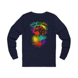 BLACK GAY PROUD FIST UNISEX LONG SLEEVE