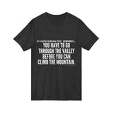 VALLEY UNISEX V NECK T SHIRTS