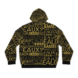 EAUX - GOLD AOP ZIP HOODIE
