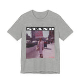 STAND - WHITE UNISEX SHORT SLEEVE T-SHIRT