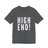 HIGH END WHITE UNISEX SHORT SLEEVE T-SHIRTS