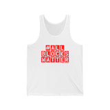 ALLBLOCKSMATTER_Red UNISEX TANK TOP