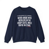 HECKLERS UNISEX SWEATSHIRT