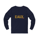 EAUX GOLD UNISEX LONG SLEEVE T-SHIRTS