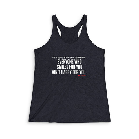 SMILES FOR YOU RACERBACK TANK TOP