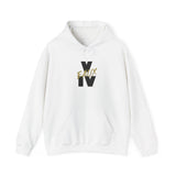 V EAUX IV- BLACK W/ GOLD EAUX UNISEX HOODIE