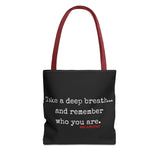 TAKE A DEEP BREATH (CLEAN) TOTE BAG