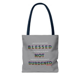BLACK WOMAN RAINBOW TOTE BAG