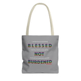 BLACK WOMAN RAINBOW TOTE BAG