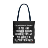 HELP THEM PACK TOTE BAG