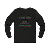 BLACK QUEER RAINBOW UNISEX LONGSLEEVE T-SHIRTS