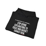 EXPLANATION UNISEX HOODIE