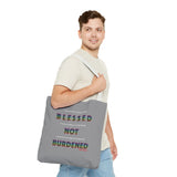 BLACK WOMAN RAINBOW TOTE BAG