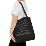 BLACK MAN RAINBOW TOTE BAG