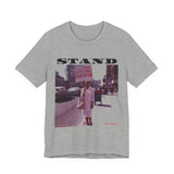 STAND - BLACK UNISEX SHORT SLEEVE T-SHIRT