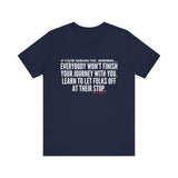 LET FOLKS OFF UNISEX SHORT SLEEVE T-SHIRT