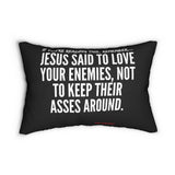 JESUS SAID LUMBAR PILLOW