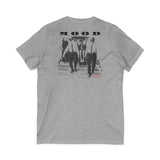 MOOD - WHITE UNISEX V-NECK T-SHIRT
