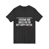 SMILES FOR YOU UNISEX V-NECK T-SHIRT
