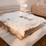 RESIST - WHITE PLUSH BLANKET