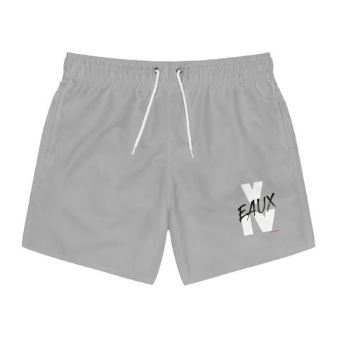 V EAUX IV - WHITE W/ BLACK EAUX SWIM TRUNK