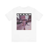 STAND - WHITE UNISEX SHORT SLEEVE T-SHIRT