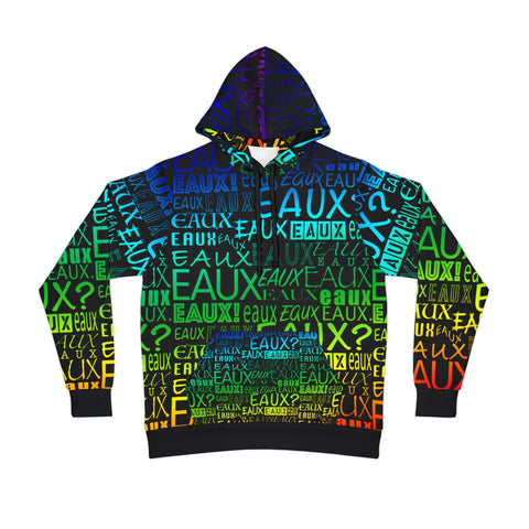 EAUX - RAINBOW AOP PULLOVER HOODIE