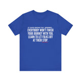 LET FOLKS OFF UNISEX SHORT SLEEVE T-SHIRT