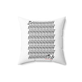 BITCH_black THROW PILLOW