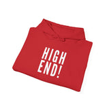 HIGH END WHITE UNISEX HOODIE