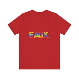 EAUX RAINBOW  UNISEX SHORT SLEEVE T-SHIRTS