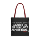 JESUS SAID (CLEAN) TOTE BAG