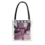 STAND - WHITE TOTE BAG
