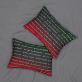 BLACK MAGIC - RBG LUMBAR PILLOW