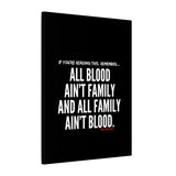ALL BLOOD CANVAS ART