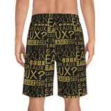 EAUX - GOLD BOARD SHORTS