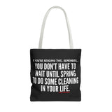 SPRING CLEANING TOTE BAG