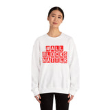 ALLBLOCKSMATTER_Red UNISEX SWEATSHIRT