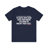 TRADING PLACES UNISEX SHORT SLEEVE T-SHIRT