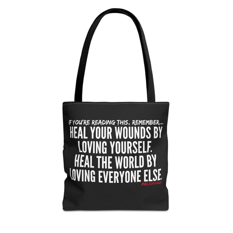 HEAL YOUR WOUNDS TOTE BAG