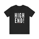 HIGH END WHITE UNISEX SHORT SLEEVE T-SHIRTS