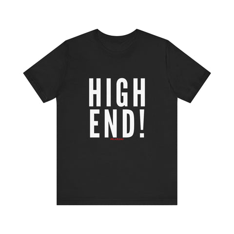 HIGH END WHITE UNISEX SHORT SLEEVE T-SHIRTS