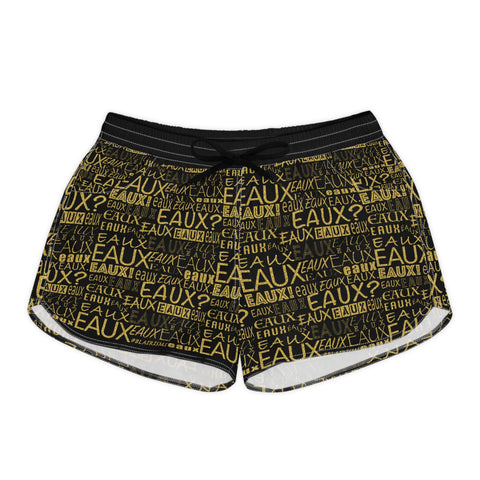 EAUX - GOLD WOMEN'S CASUAL SHORT