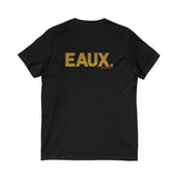 EAUX GOLD UNISEX V-NECK T-SHIRTS