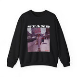 STAND - WHITE UNISEX SWEAT SHIRT