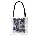 FIGHT - WHITE TOTE BAG