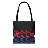 BIIIIIITCH RAINBOW TOTE BAG