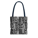 EAUX WHITE TOTE BAG