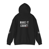 MAKE IT COUNT UNISEX HOODIE